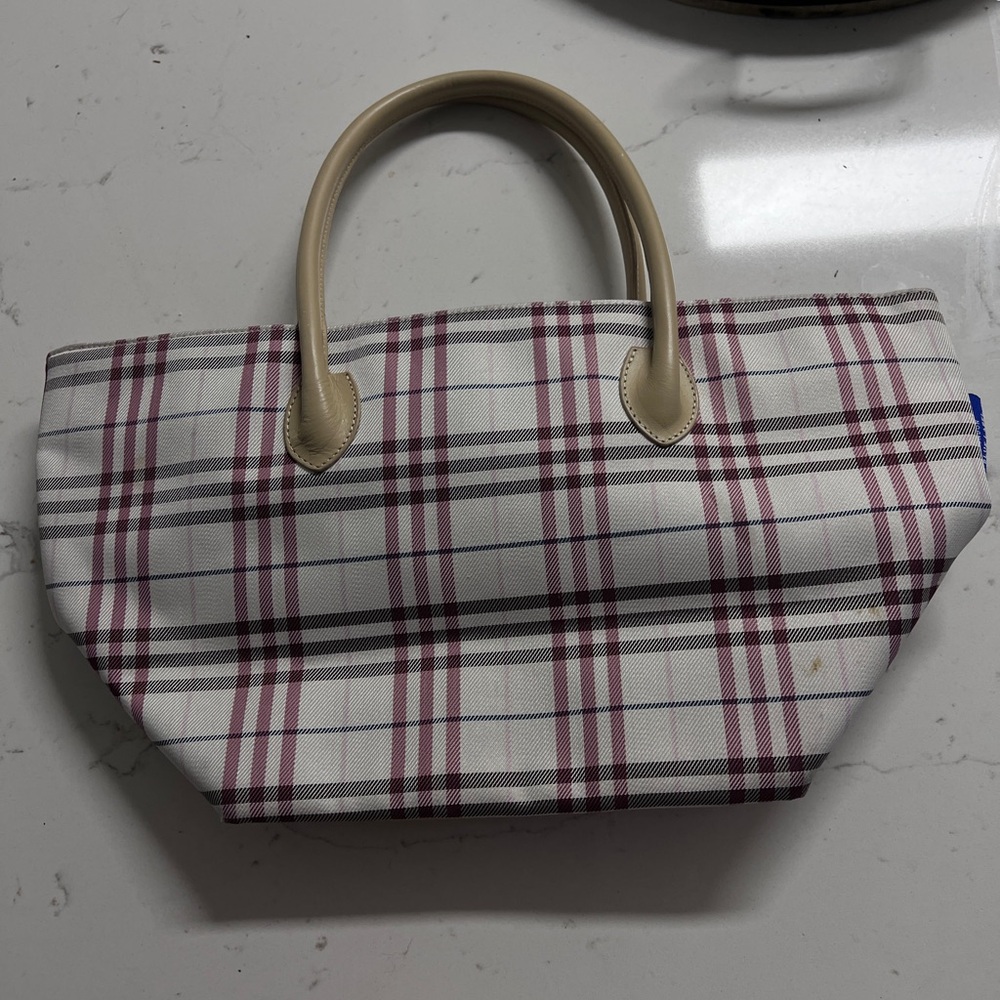 Rare vintage Burberry tote